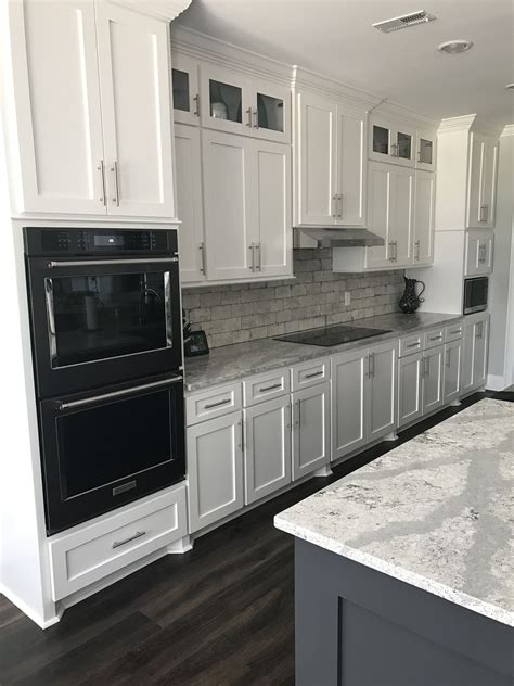 images of white cabinets stainless steel apppliances dark granite|black countertops with white appliances.